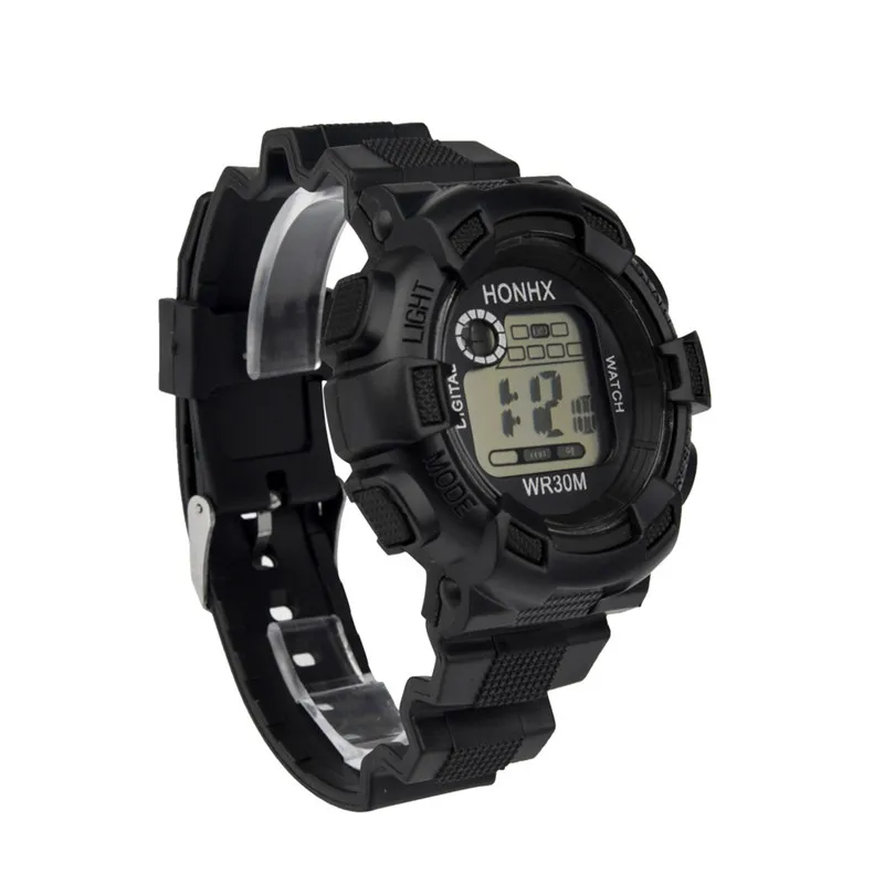 GEMIXI мужские цифровые часы Роскошные Аналоговые с силиконовым ремешком цифровые военные армейские спортивные часы светодиодный водонепроницаемые наручные часы