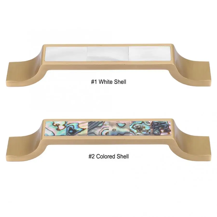 

Chinese Style Handles Solid Cabinet Drawer Pulls Furniture Hardware Accessories kitchen cabinet handles White/ Colored Shell