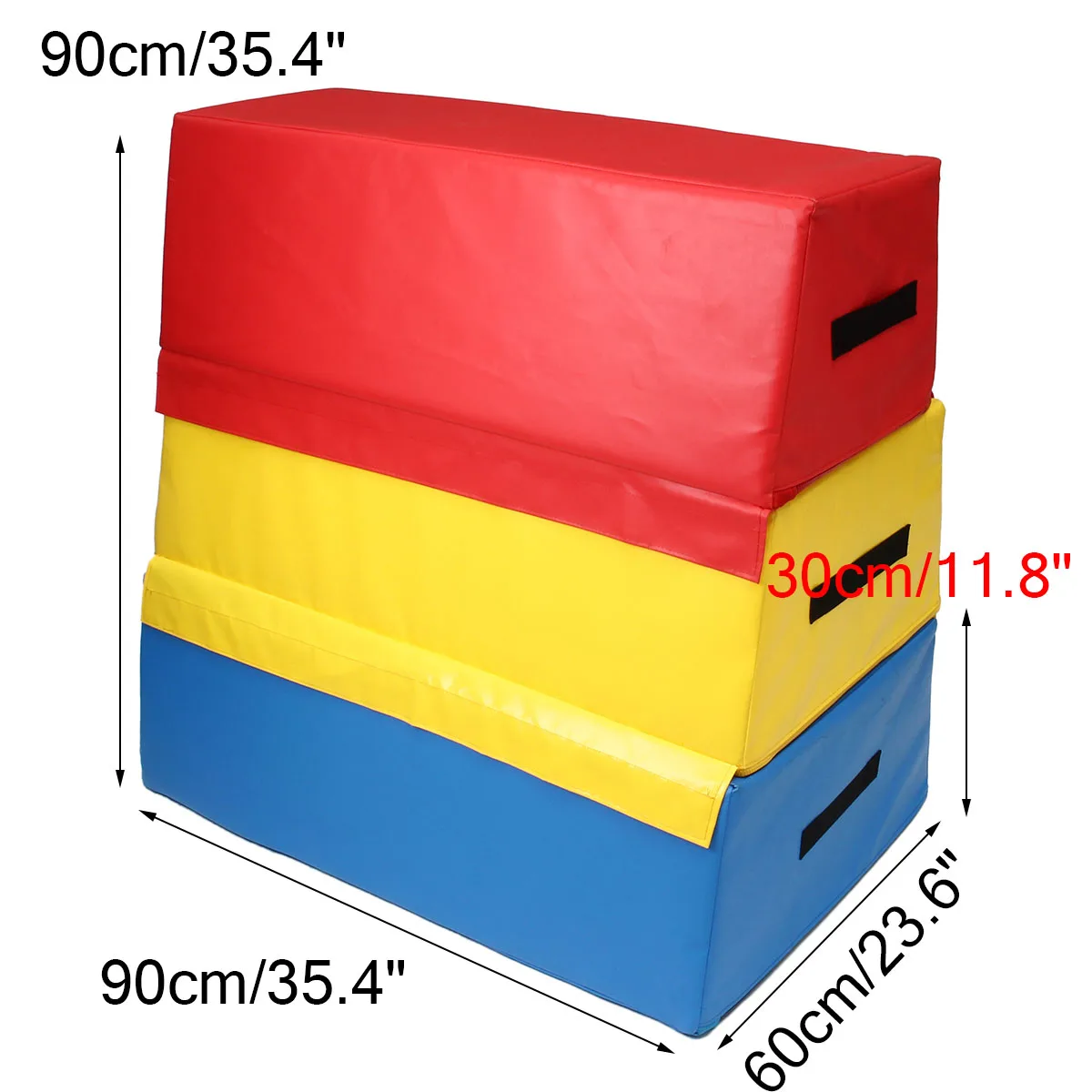 35.4X23.6X35.4 Inch Foam PVC Soft Plyo Jump Box Body Exercise Tools Health Fitness Jumping Box