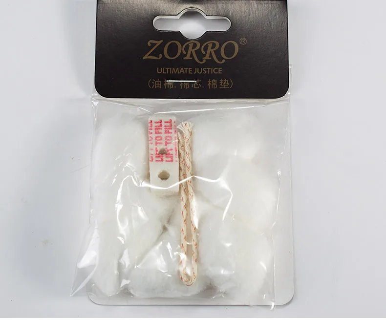 Подходит для ZIPPO и ZORRO, других зажигалок внутренний вкладыш, хлопок общего масла абсорбент ядро хлопок для керосиновых зажигалок - Цвет: 2pcs