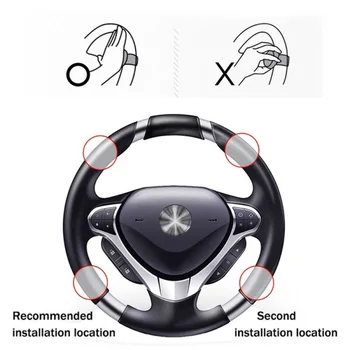 

Knob Steering wheel booster Booster Spinner Black 50*85mm. 360 Rotation