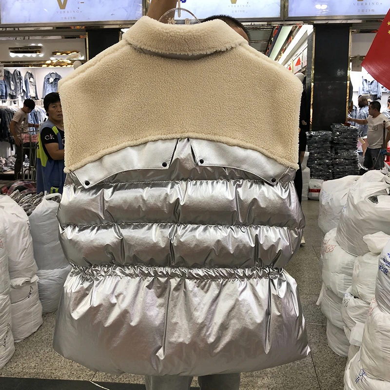 Женский жилет, Женская осенне-зимняя парка, хлопковый жилет с хлопковой подкладкой, жилеты, Chalecos Para Mujer Nancylim