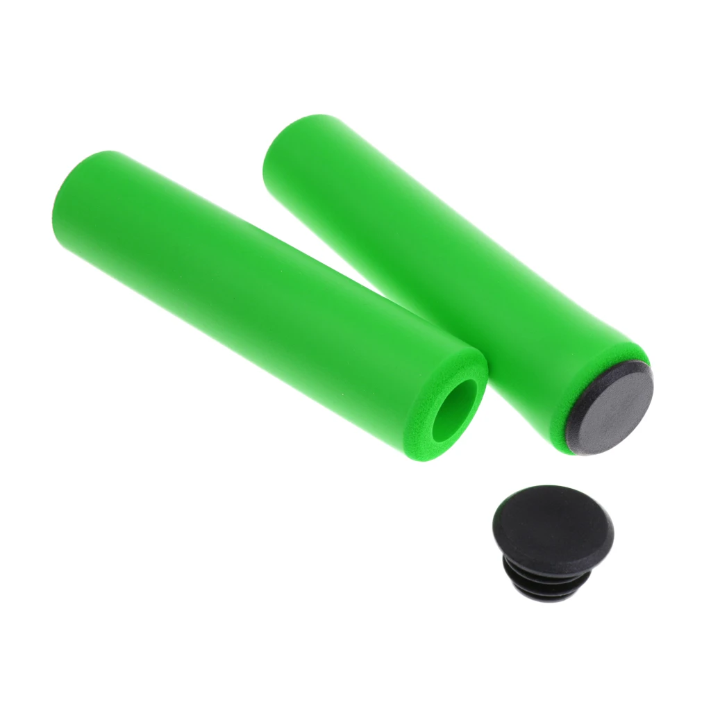 Bike Handlebar Grips Silica Gel/Foam Silicone Grips For MTB Grips Antiskid