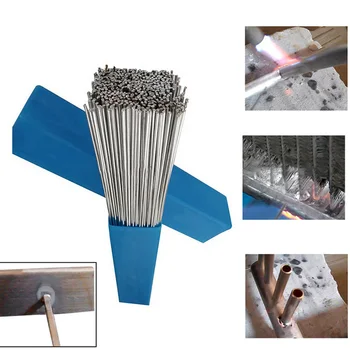 

33/50cm 1.6/3.0/2.0mm Welding Wires Low Temperature Aluminum Welding Wire Brazing Rods High Quality Repair Alloy Product 50Pcs