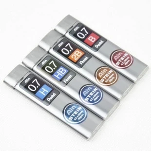 

Pentel C277 Mechanical pencil Refill Leads pencil core replacement Ain core replacement Stein 0.7mm Japan H,HB ,B,2B