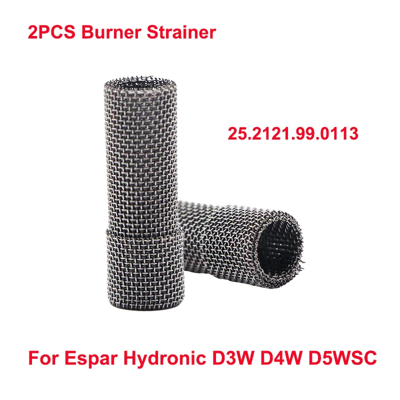 2pcs/lot FeCrAl Diesel Car Heater Burner Filters Strainers 25.2121.99