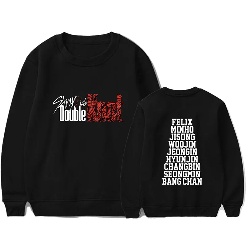 New Arrival Stray Kids New Album Double Knot Same Printed Fashion Warm O Neck Sweatshirts Harajuku Hoodies Women Men Clothes Hoodies Sweatshirts Aliexpress