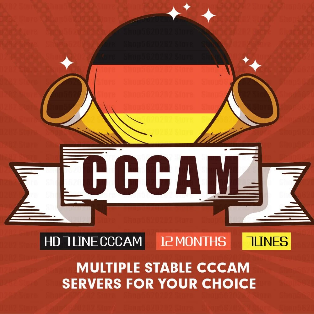 

CCCAM Cline for 1 Year Europe 7 Clines Cccam Stable Cccam Server HD Ccam Spain Portugal Germany Poland Receptor Satellite