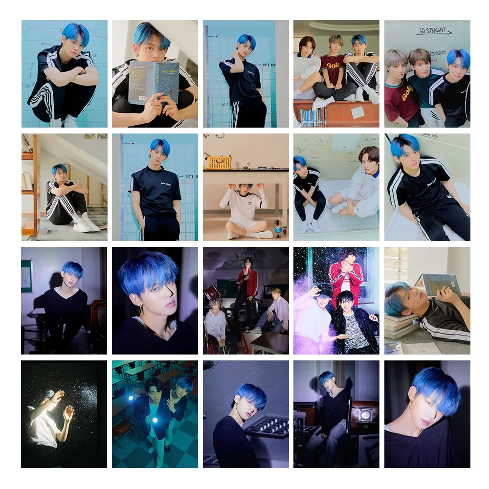 Kpop TXT WINNER DAY6 Same Portray Photo Cards BEOMGYU SOOBIN TAEHYUN YEONJUN LOMO Cards Postcards