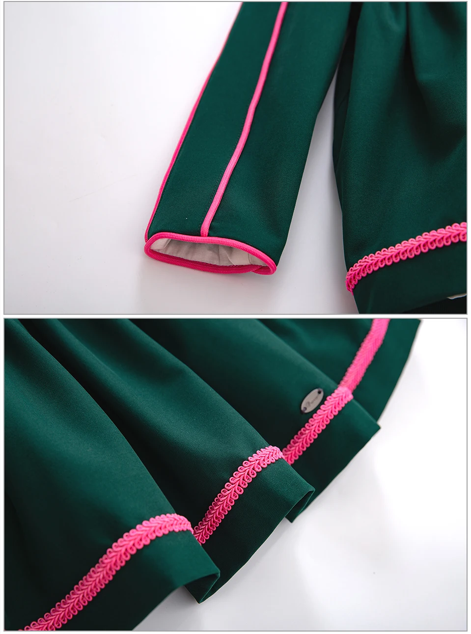 Pettigirl/новые рождественские темно-зеленые комплекты одежды для девочек детское платье+ штаны+ чепчик, вечерние костюмы принцессы для девочек, детские комплекты