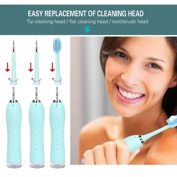 

300mAh USB Charge Electric Dental Scaler Whiten Teeth Stains Hygiene Remover Tool Care Oral Portable Calculus Tooth Tartar