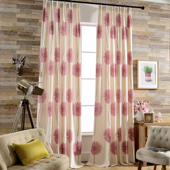 

Spot Manufacturers Sell Curtain Fabrics Directly Modern Fashionable Pastoral Exquisite Polyester Printed Curtain Fabrics