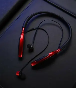

Earphone Bluetooth5.0 Wireless Headset Magnetic Neckband Bluetooth Earbuds Handsfree Sport Earbud heavy-bass Support TF Card