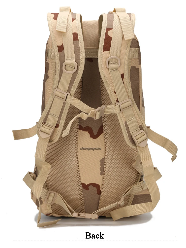 Открытый спортивный камуфляж тактический рюкзак Водонепроницаемый Военный охотничий походный рюкзак прочный Molle Кемпинг стрельба боевые сумки
