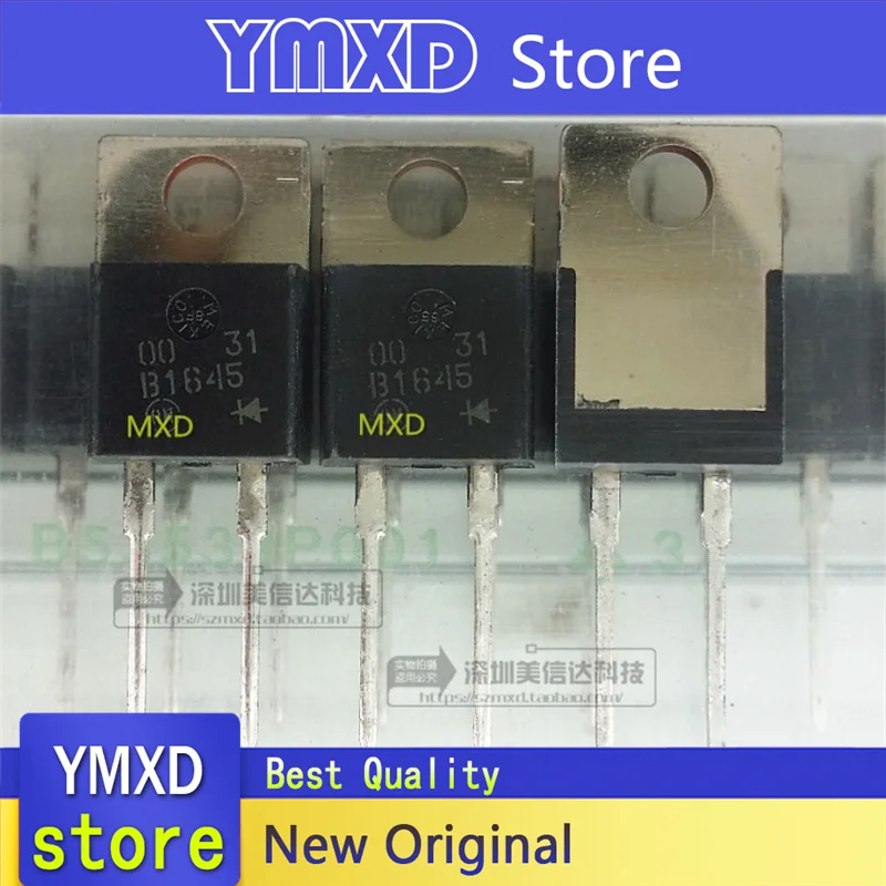 

10pcs/lot New Original B1645 MBR1645 16A45V Diodes TO-220 In Stock