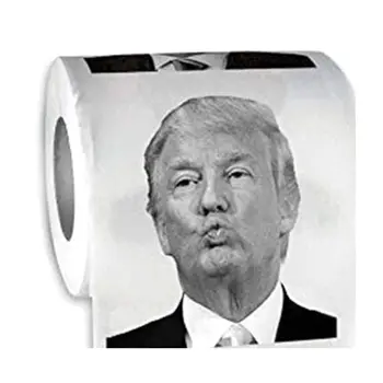 

Funny Printed Pattern Home Bath Toilet 2-ly Paper Wood Pulp Tissue Decoration GXMC