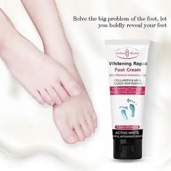 

100ml Whitening Ceam Repair Skin Foot Cream Moisture Milk Whinteing Intensive Foot Quick collagen Cream Q0J4