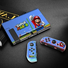 Жесткий Тонкий чехол-накладка с защитой от отпечатков пальцев для Nintendo Switch NS, аксессуары для игр и колпачки для большого пальца