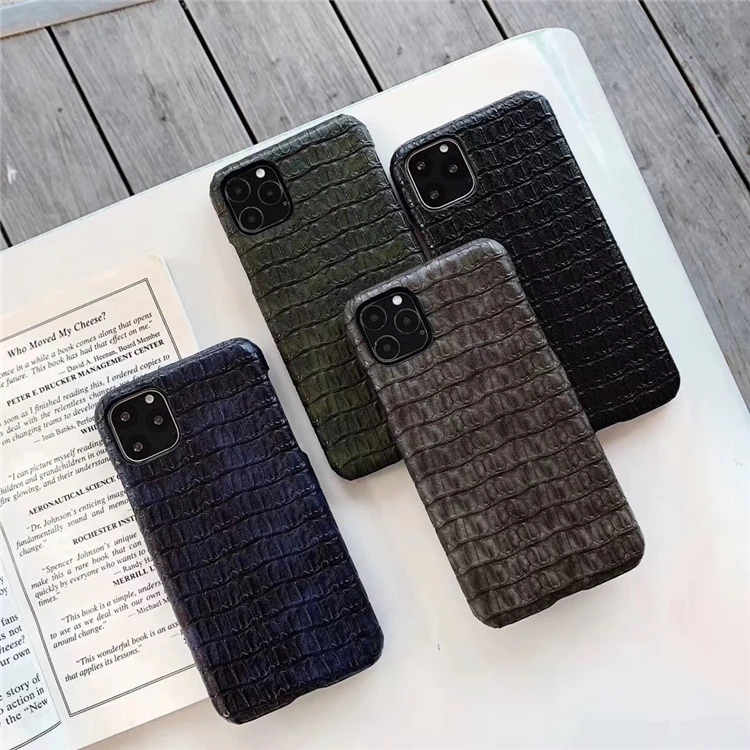 Ретро чехол для телефона с крокодиловым лицевым покрытием для iphone 11 11Pro Max XS Max X XR 8 7 6S 6 Plus, модные мягкие чехлы, роскошный чехол