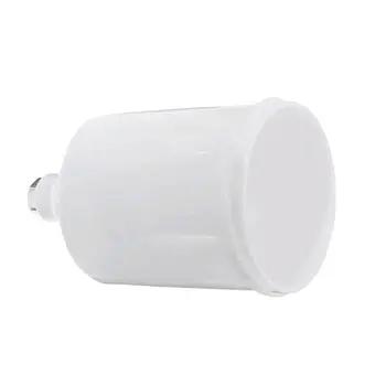 

2pcs Paint Cup Pot SprayGun 600ml Plastic Air Gravity Feed Threaded White