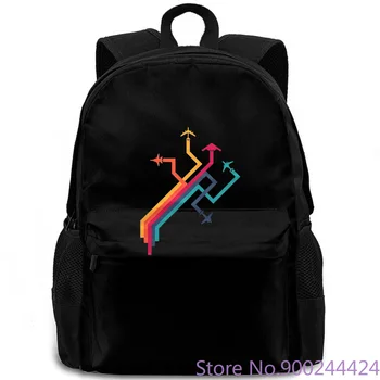 

LVTIANRAN Men's Colorful Vector Airplanes Funny Graphic Summer Cool Funny New 2020 Fashion backpack