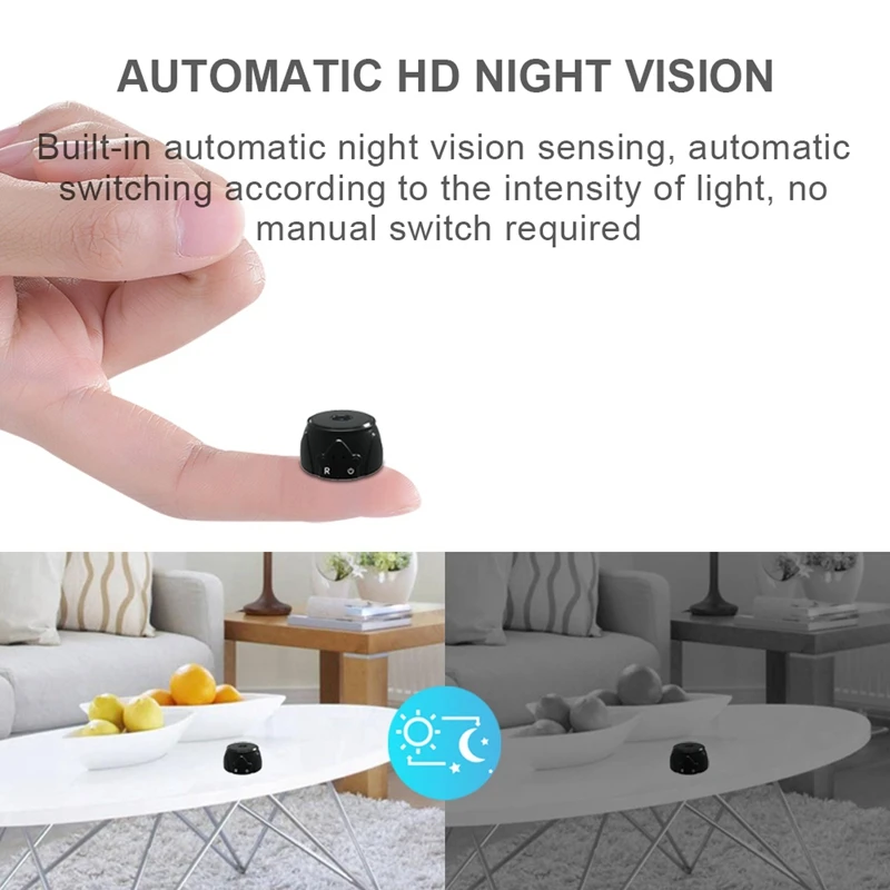 AAAE Top-WD8 Wifi мини-камера HD 720P беспроводная IP маленькая камера ночного видения Видео Рекордер Микро-камера обнаружения движения приложение дистанционного управления