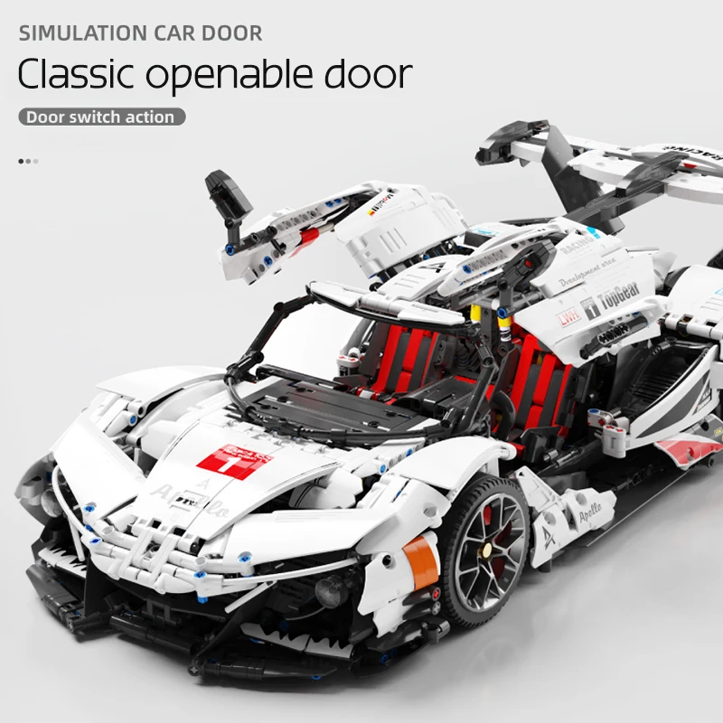 子供のための非常に高速な技術的な建設 車 ビルディングブロック スポーツ車両 おもちゃ 組み立て バケーションギフト 折扣词 打折力度 Accounts Gohoardings Com