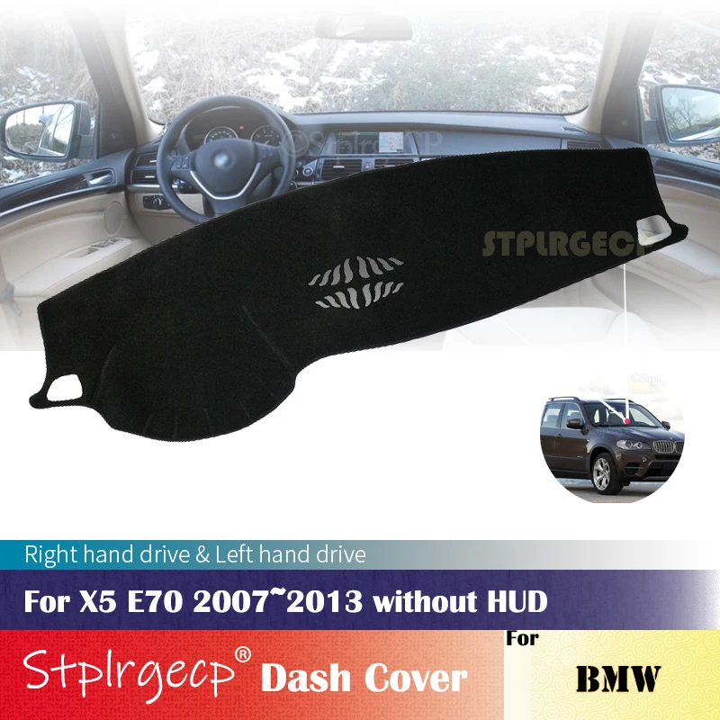 for BMW X5 E70 2007~2013 without HUD Anti-Slip Dashboard Cover Protective Pad Car Accessories Sunshade Carpet 2010 2011 | Автомобили и