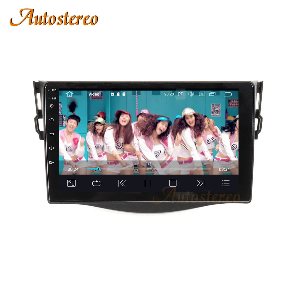DSP Android 10,0 автомобильный dvd-плеер gps навигация для TOYOTA RAV4 2006-2012 головное устройство рекордер Авто Радио стерео Мультимедийный Плеер