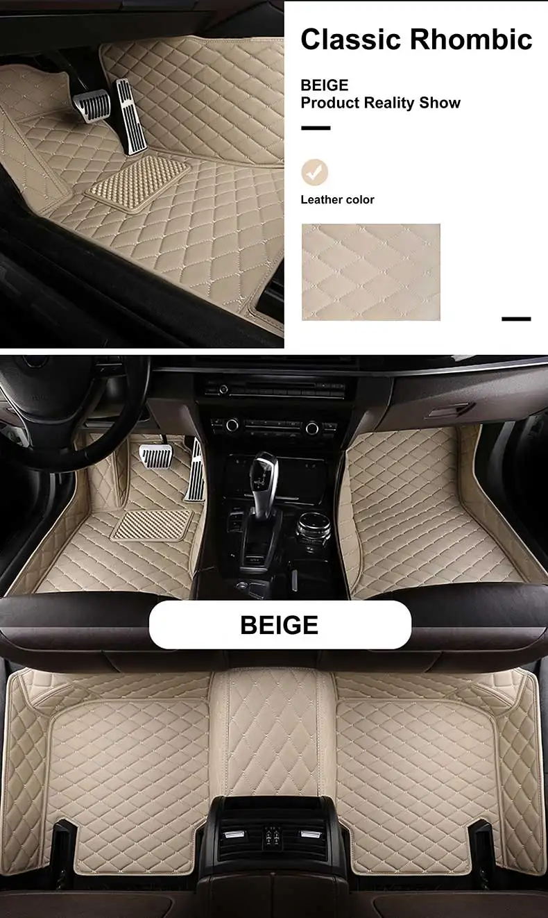 Personalizado, Auto Interior, Almofadas para pés, Tapetes