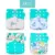 Happyflute 2022 New Fashion Style Baby Nappy 4pcs/set Diaper Cover Waterproof&Reusable Cloth Diaper 16