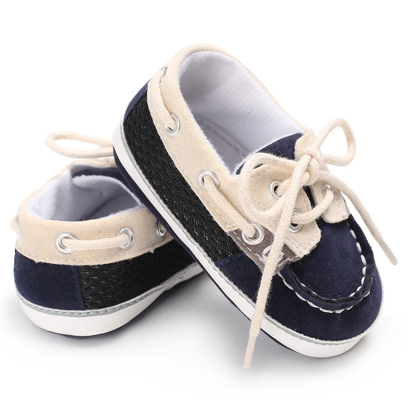 Обувь для новорожденных мальчиков; классические кожаные кроссовки из хлопка; мягкая подошва; светильник; удобная обувь для малышей; обувь для малышей