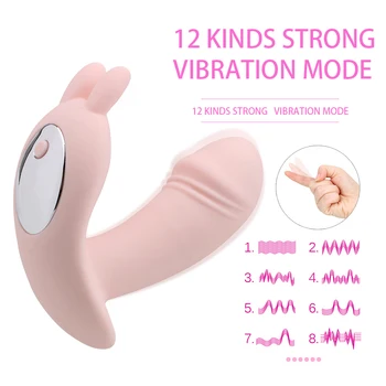 Wearable Panties Vibrator Remote Control Waterproof Vagina Balls 10 Speed Sex Toys for Woman Vibrating Egg Clitoris Stimulation 2