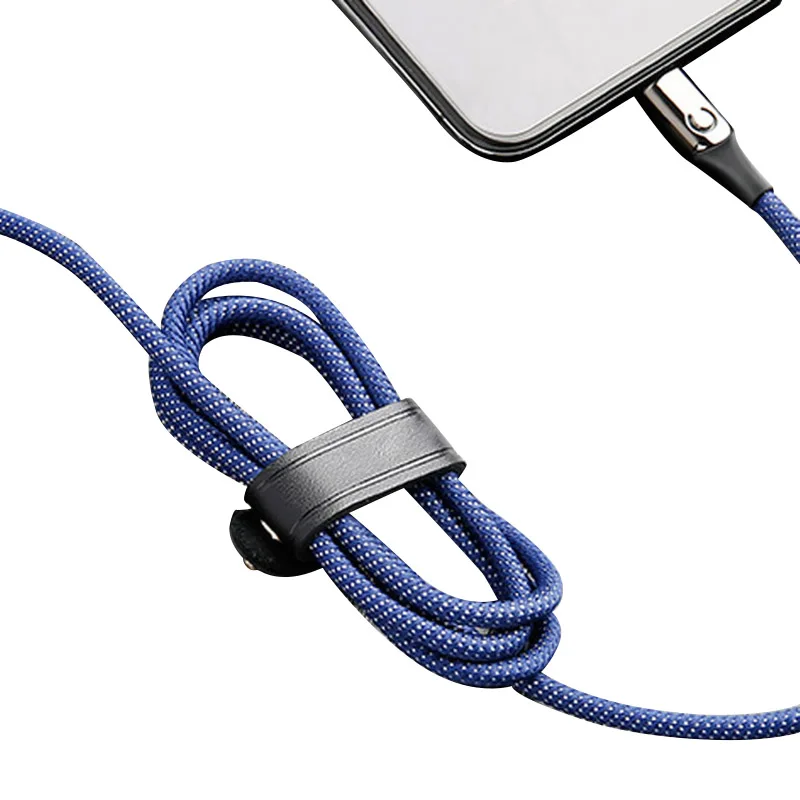 Прямая поставка интеллектуальное отключение питания USB кабель быстрой зарядки type-C порт для смартфона V-Best - Название цвета: blue