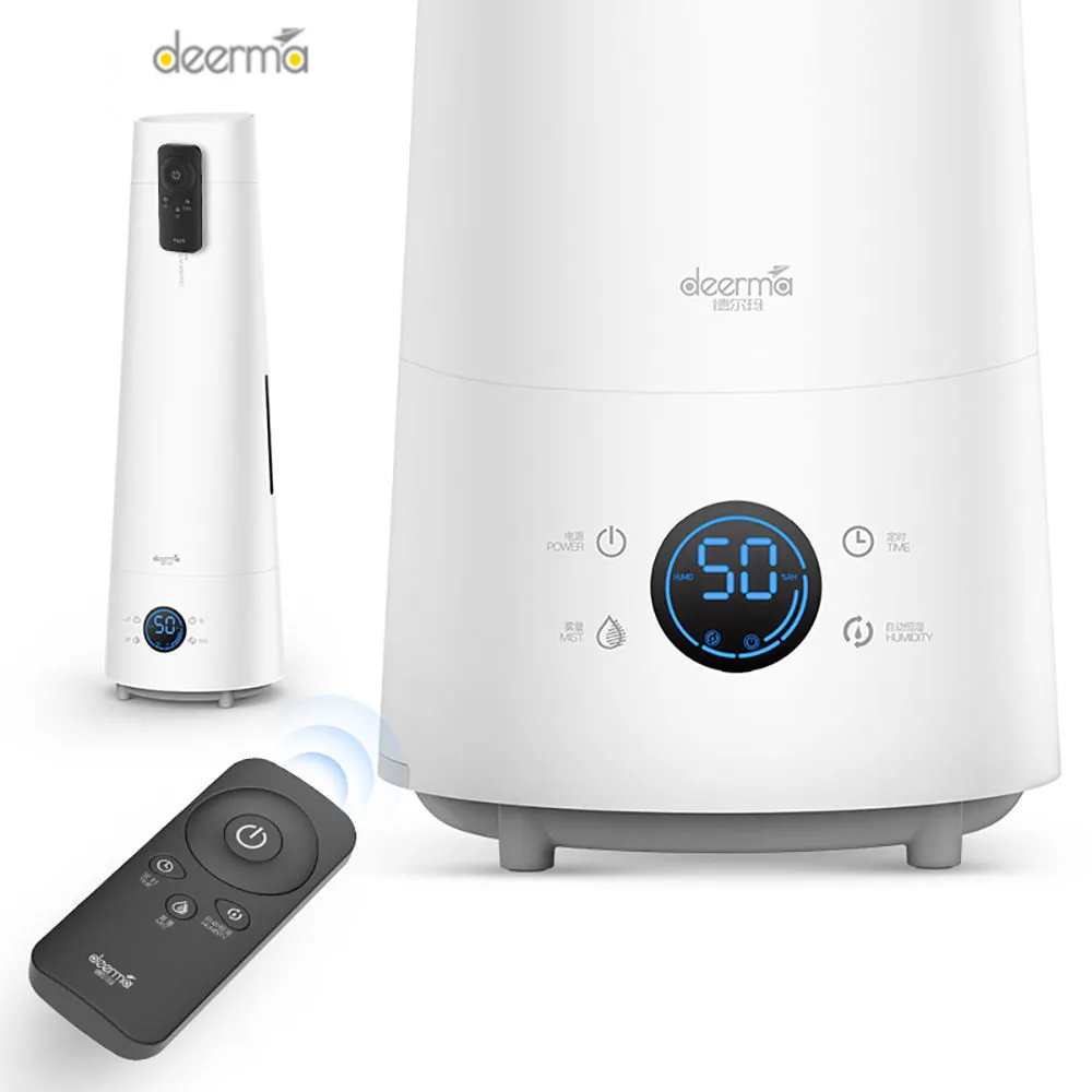 Original Deerma Remote Control Air Humidifier Eco-system Floor-standing Silent Household Aromatherapy Essential oil | Бытовая техника
