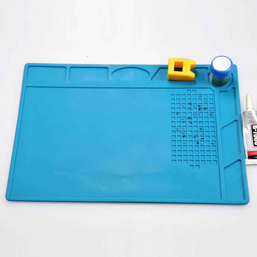 Heat Insulation Working Mat Heat-resistant Soldering Station Repair Insulation Pad Insulator Pad Maintenance Platform