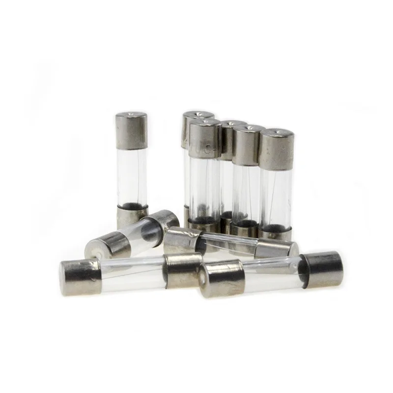 5x20MM Стекло предохранитель 0.1A 0.2A 0.5A 0.8A 1A 2A 2.5A 3A 4A 5A 6.3A 7A 8A 10A 12A 15A 20A 30A F2AL250V Быстрый