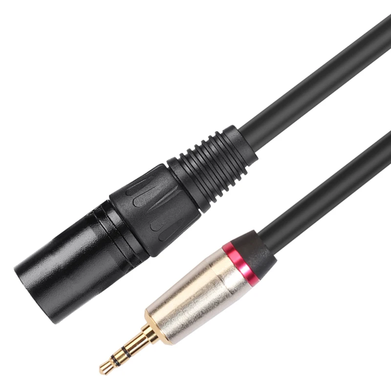 0 3 M Xlr Сделано в Китае 3Pin Мужской до 5 мм ТРС стерео штекер Экранированный Микрофон