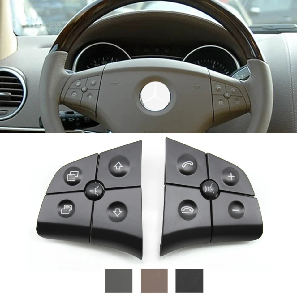 Pulsanti Di Controllo Del Volante Per Mercedes W164 W245 W251 GL350 ML350, Versione 4 O 5 Tasti