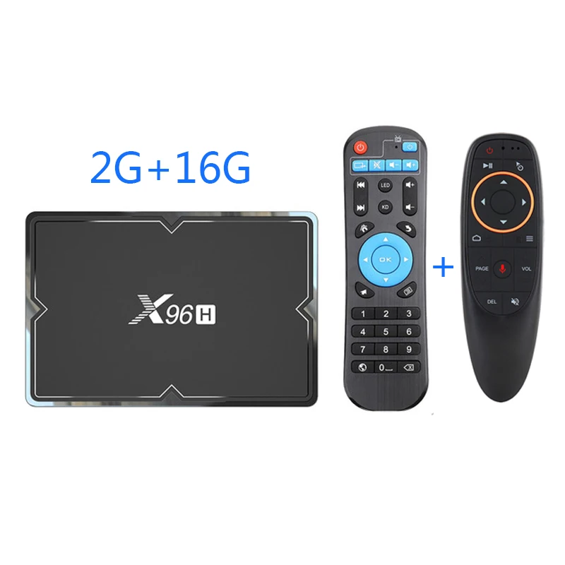 X96H Smart tv Box Android 9,0 Bluetooth 4,1 GPU Mali T720 4G Ram 32G/64G Rom USB 3,0 Поддержка 2,4G беспроводная мышь/клавиатура 6K - Цвет: 2G16G G10S