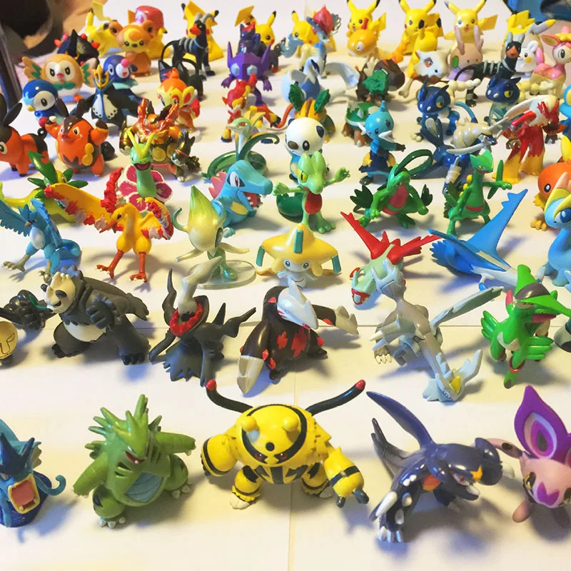 Takara Tomy Pokemon фигурка игрушки Аниме Покемон фигурки кукол коллекция подарки для детей случайным образом