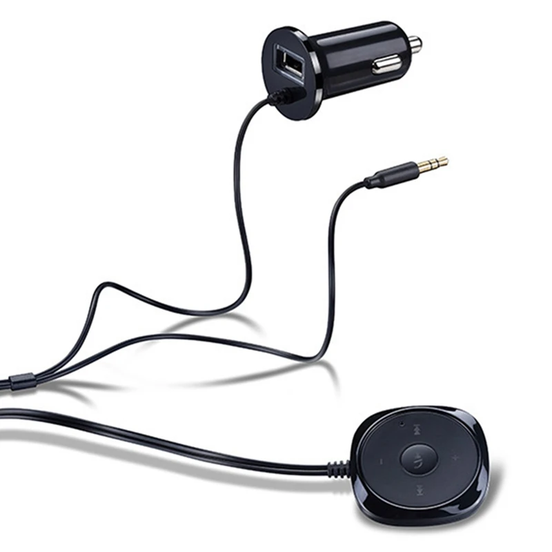 Высокое качество Автомобильный Bluetooth аудио приемник Авто Аудио громкой связи музыкальный приемник адаптер USB зарядное устройство