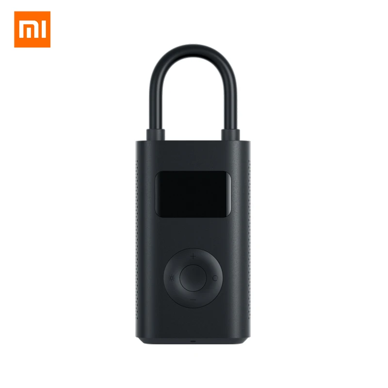 New Xiaomi Portable Smart Electric pump Digital Tire Pressure Detection LED Rechargeable Inflator f