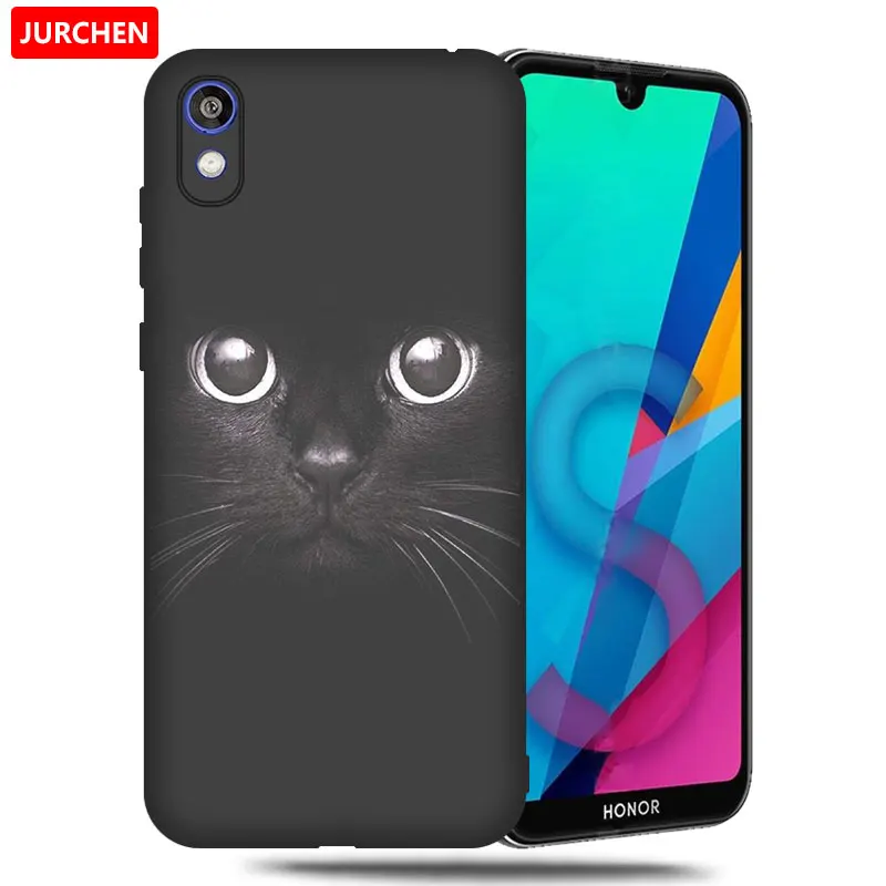 Мягкий чехол JURCHEN из ТПУ для Huawei Y5 2019 с милым дизайном силиконовый телефона Honor 8S /