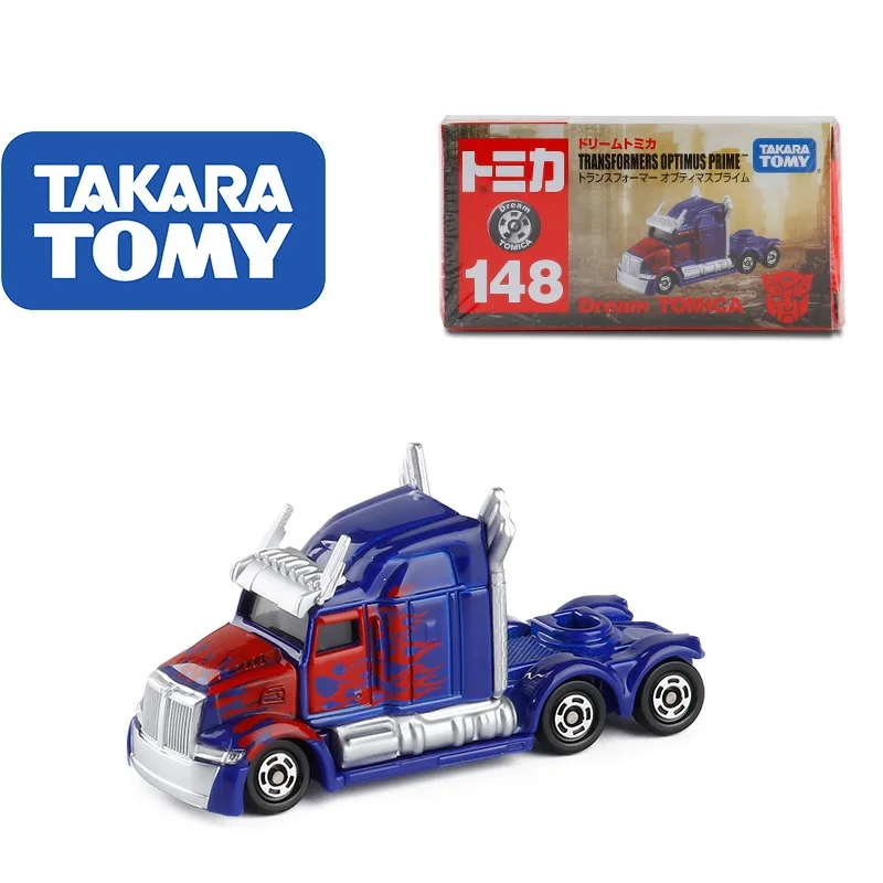 TAKARA TOMY томика Оптимус Прайм#148 литая модель автомобиля Игрушечная машина игрушки для мальчиков