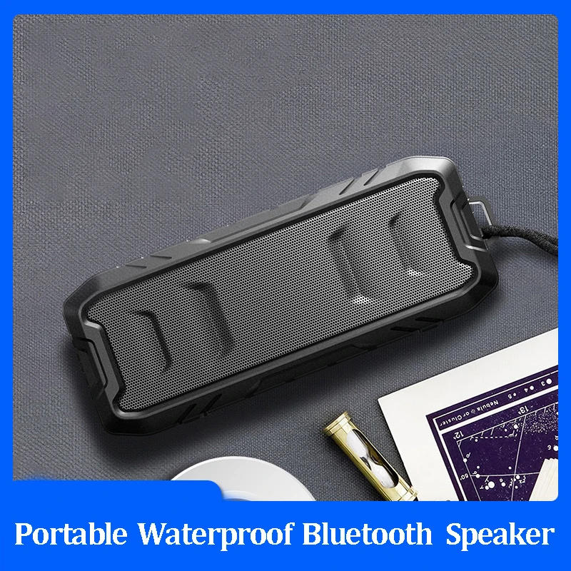 Bluetooth открытый динамик IPX4 водонепроницаемый динамик s 3600 мАч 10 Вт портативный беспроводной Колонка громкий динамик коробка Поддержка TF карты AUX