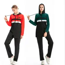 Женский спортивный костюм для бега, женские спортивные костюмы, тренировочный комплект, женский спортивный костюм, спортивный костюм, толстовка на молнии, Свободный Повседневный Спортивный женский костюм