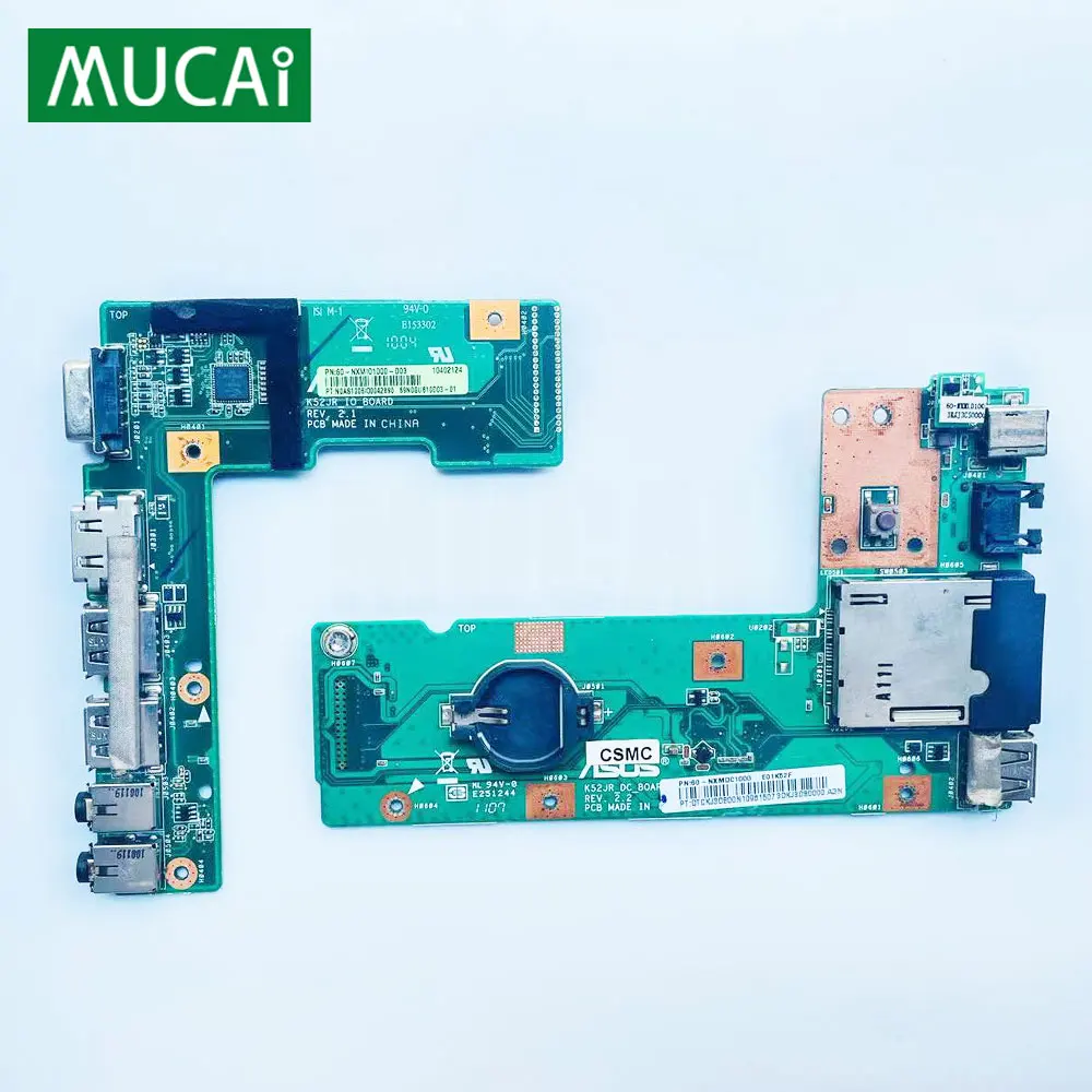 DC Power LAN USB Board For ASUS K52 K52J K52JR K52JE K52JC K52DR X52F K52F X52J laptop VGA Audio Jack | Компьютеры и офис