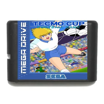 

Captain Tsubasa -Tecmo Cup Football Game Cartridge Newest 16 bit Game Card For Sega Mega Drive / Genesis System