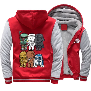 

Star Wars Winter Men Fleece Thick Fleece Warm Jacket Darth Vader Mens Coats Hoodie Sweatshirt Hoodies Sweatshirts Hoody Jackets